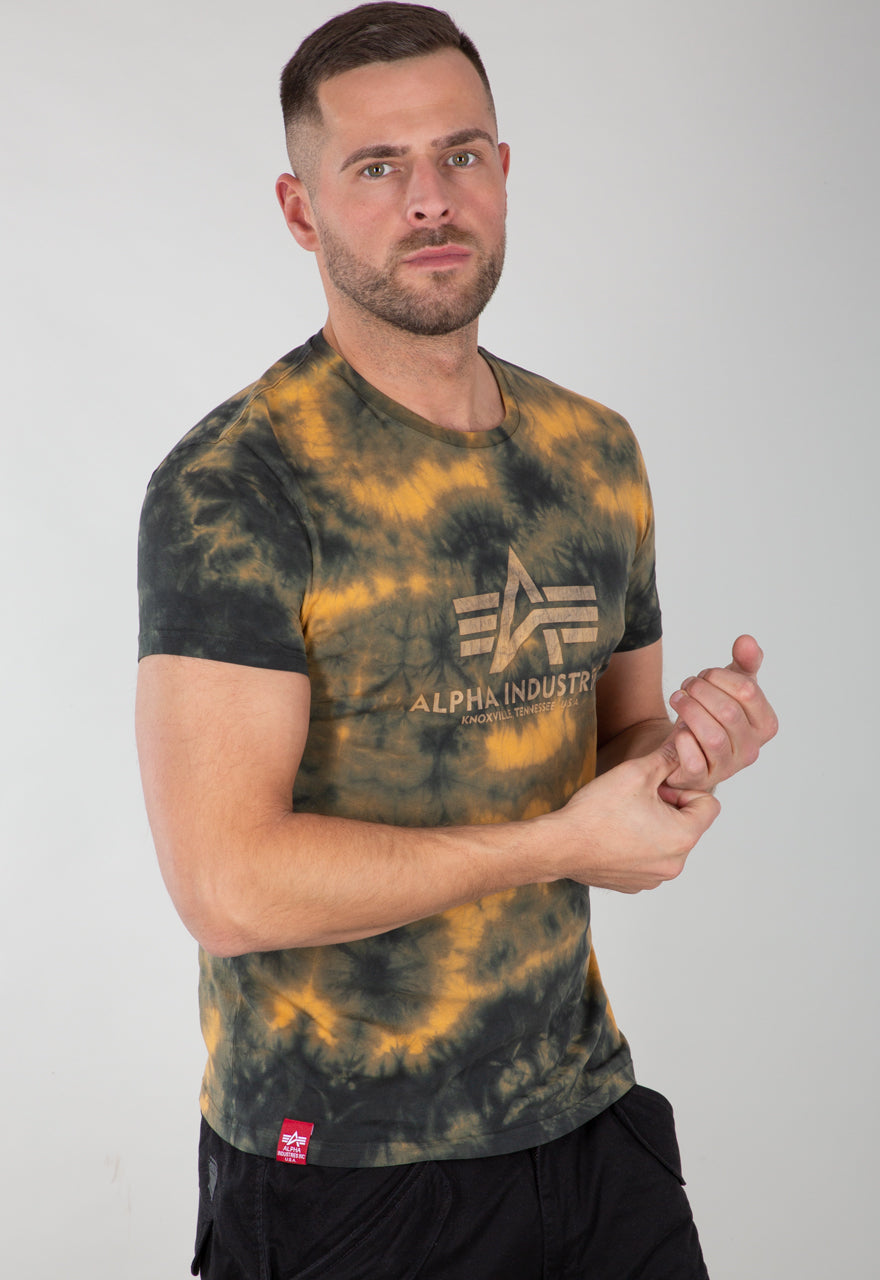 Alpha Industries Basic T-Shirt Batik Brown Herren