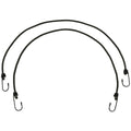 MFH Expanderschnur 75 cm oliv mit Stahlhaken – 2er Pack