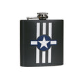 Stainless Steel Flachmann 6 oz USAF Invasion Stripes