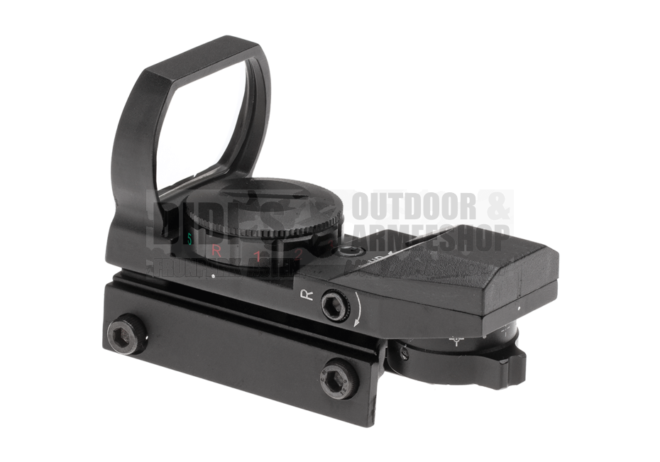 Aim-O Multi Reticle Red Dot – 4 Absehen, rot/gruen