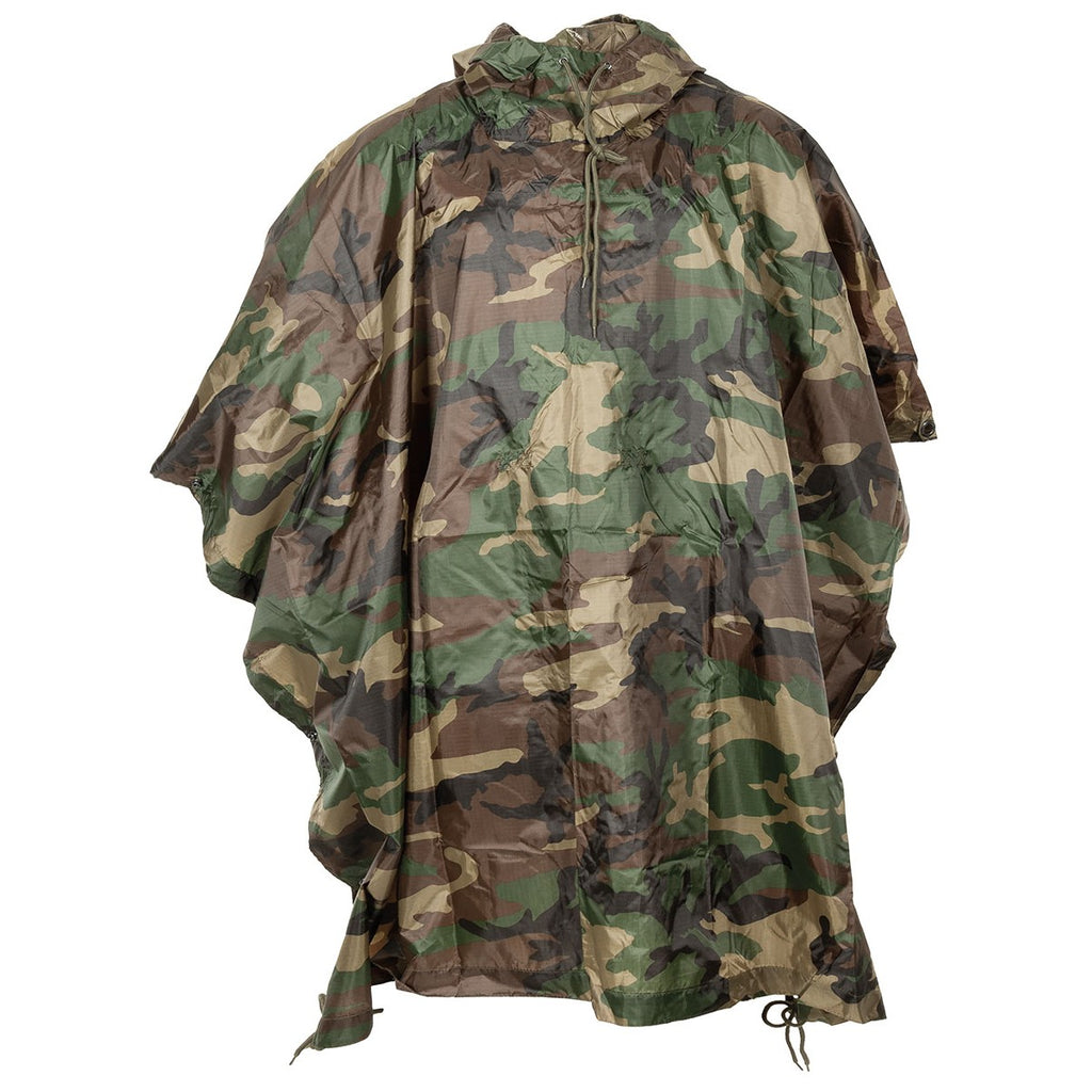 MFH Poncho Rip-Stop | Nässe­schutz, Zelt & Schlafsack | 144×223 cm