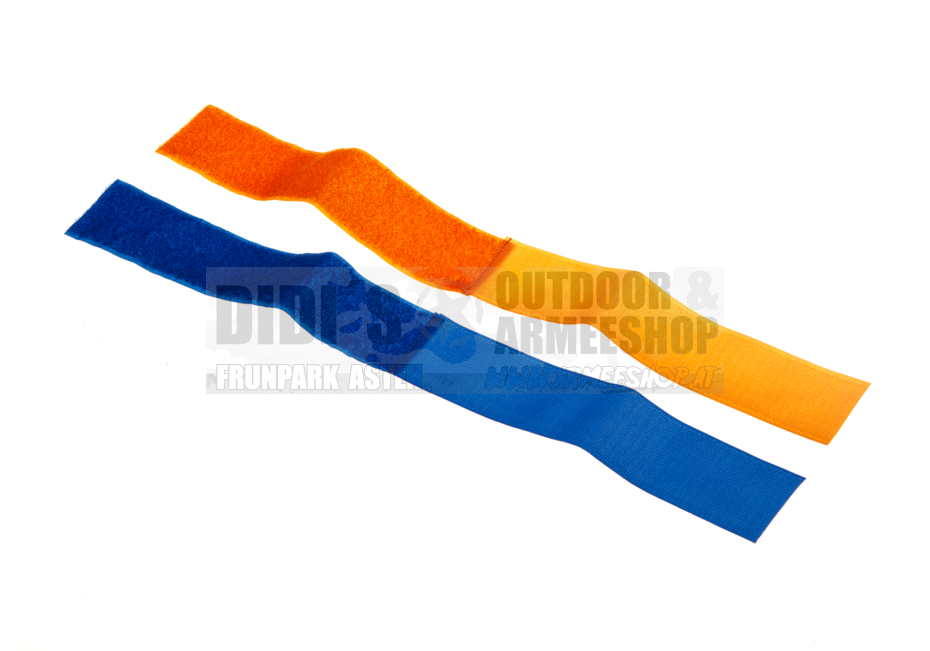 Invader Gear Team Patch Set Blau/Orange – 10 Klettpatches