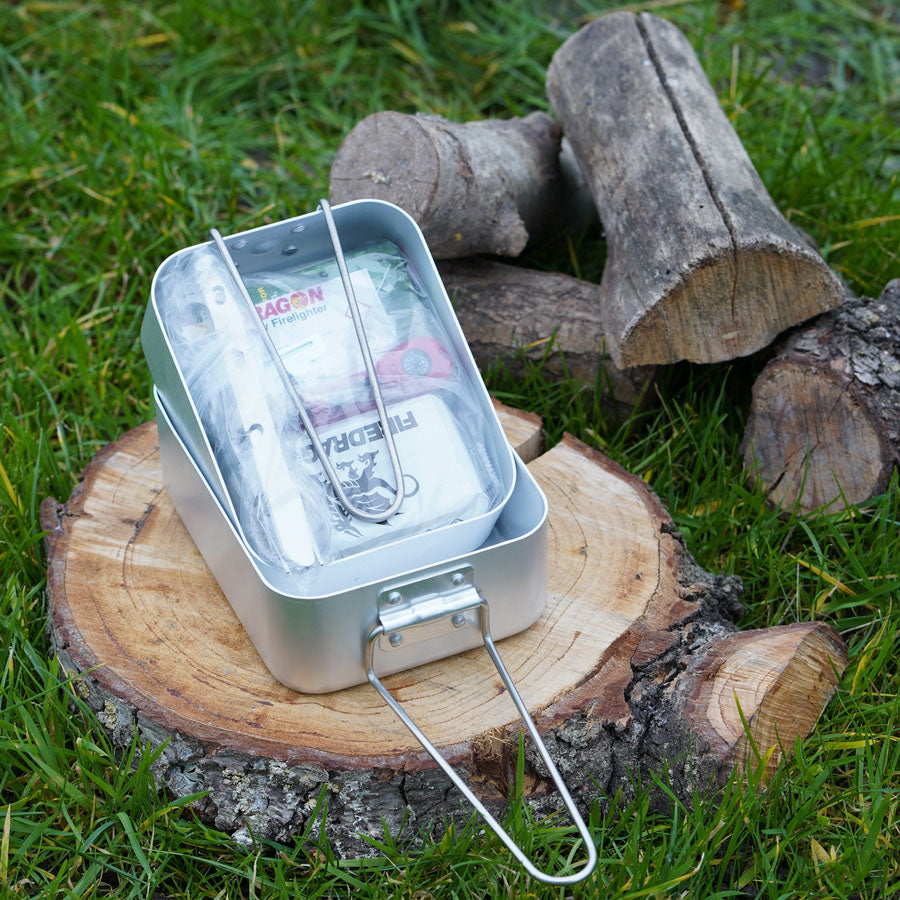 BCB Outdoor Kochset CN020 – 9-teilig mit Feuerstarter