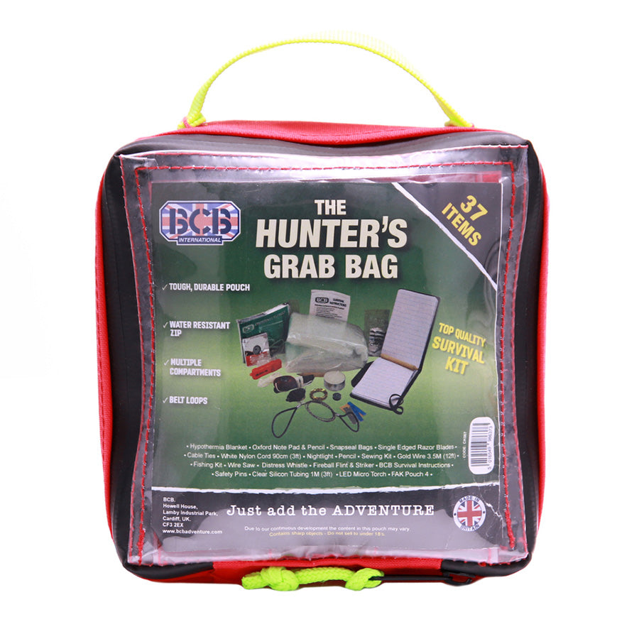 BCB Hunter's Grab Bag Survival Kit CK067 – 37-teilig