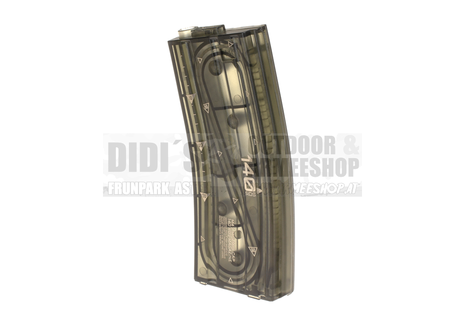 ARES M4 Midcap Magazin 140 Schuss – Transparent