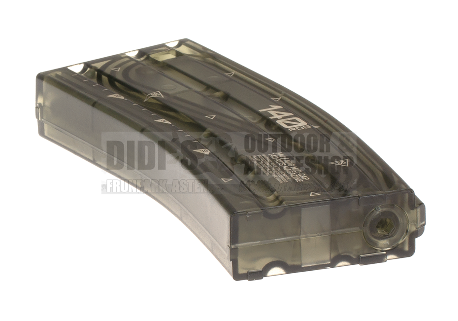 ARES M4 Midcap Magazin 140 Schuss – Transparent