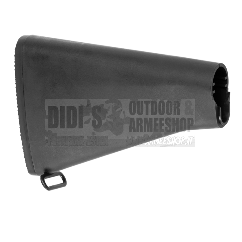 G&G Reinforced M16 Fixed Stock – Einteiliger AEG-Schaft