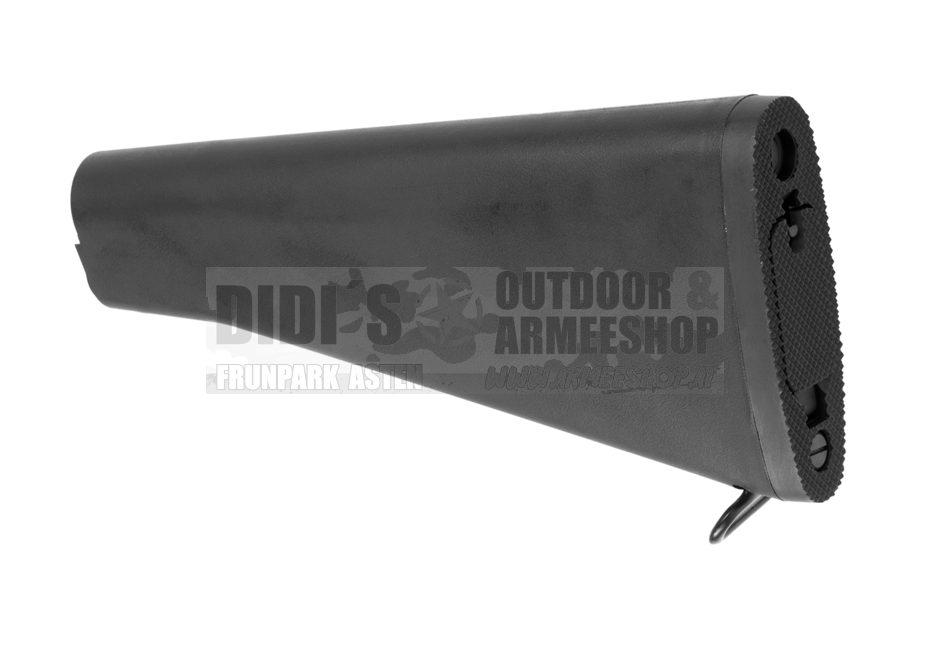 G&G Reinforced M16 Fixed Stock – Einteiliger AEG-Schaft