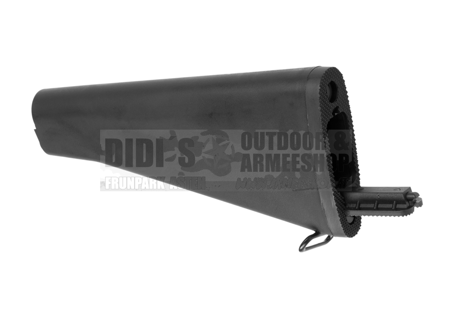 G&G Reinforced M16 Fixed Stock – Einteiliger AEG-Schaft