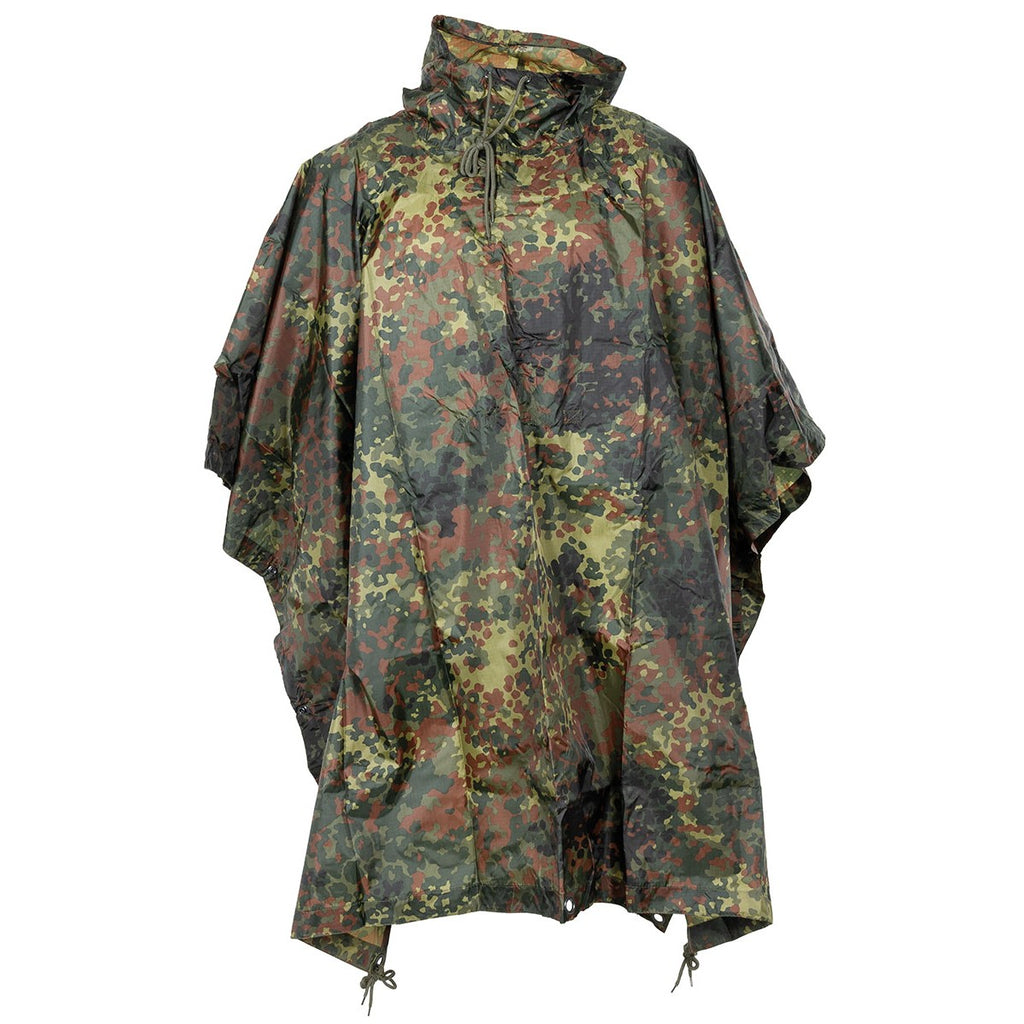 MFH Poncho Rip-Stop | Nässe­schutz, Zelt & Schlafsack | 144×223 cm