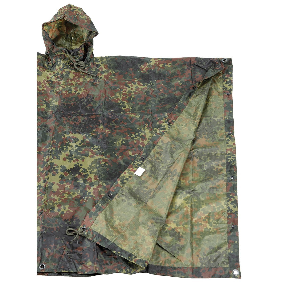 MFH Poncho Rip-Stop | Nässe­schutz, Zelt & Schlafsack | 144×223 cm