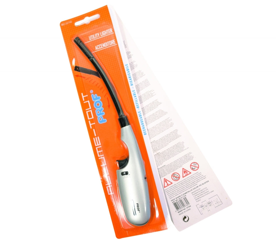 Camping Profi Gasanzünder flexibel – 28 cm, nachfüllbar