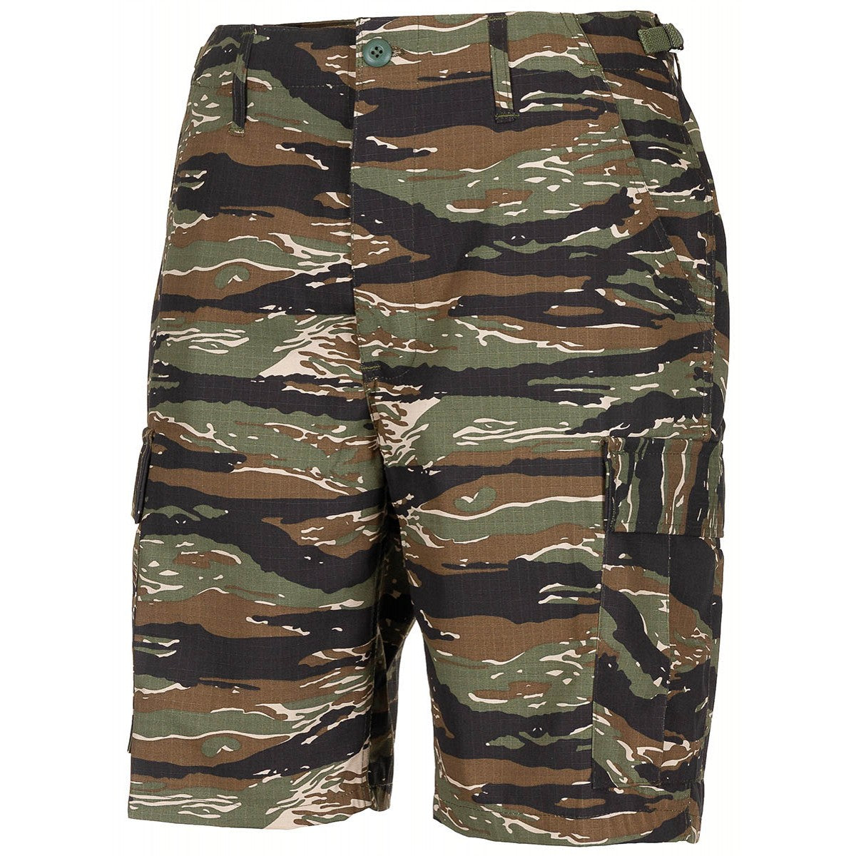 MFH US Bermuda BDU Tiger Stripe Rip-Stop 100% Baumwolle
