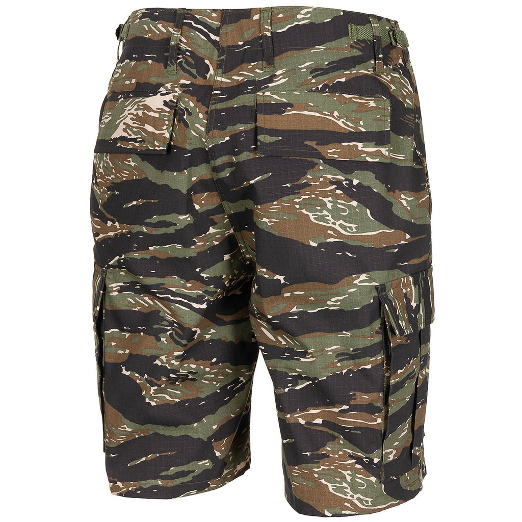 MFH US Bermuda BDU Tiger Stripe Rip-Stop 100% Baumwolle