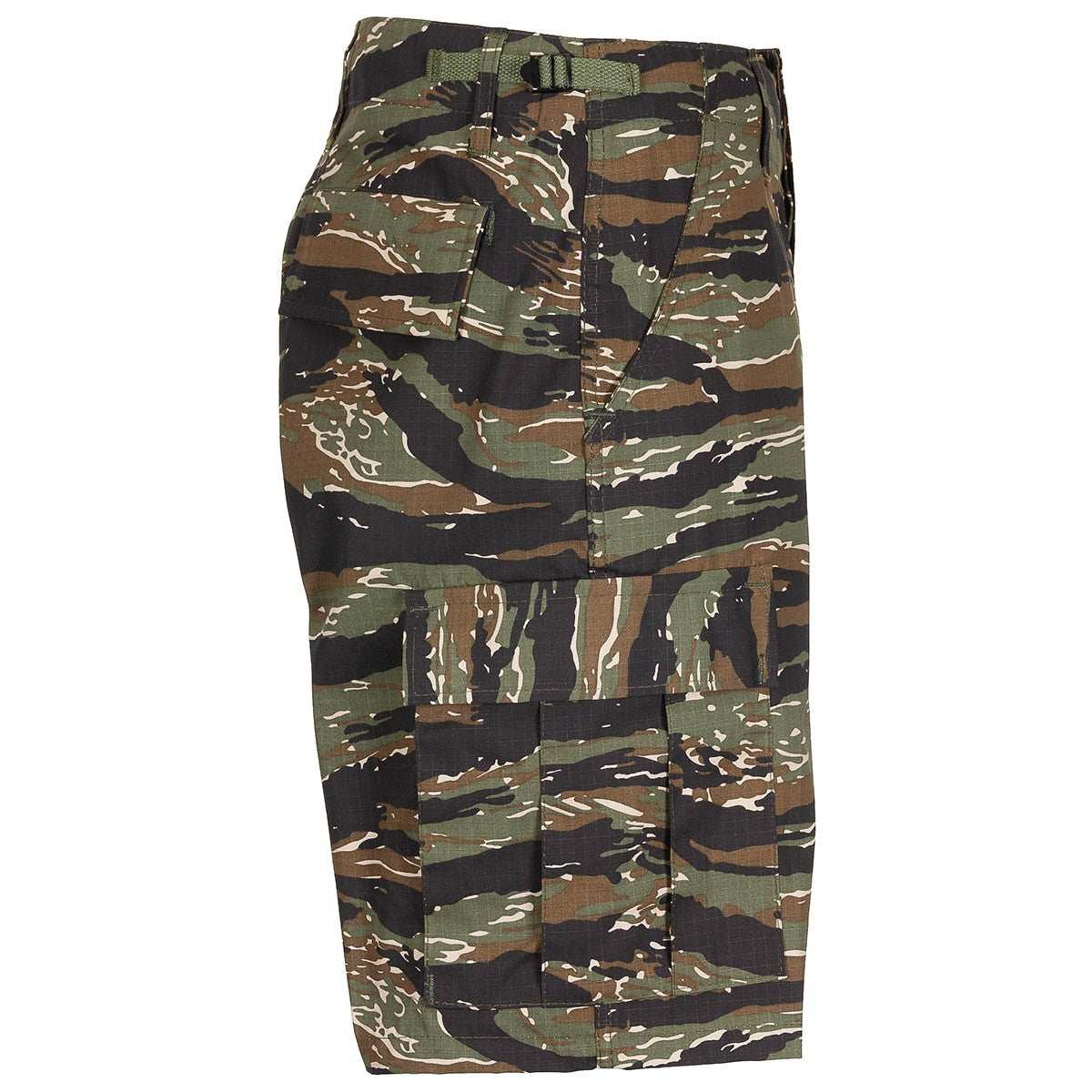 MFH US Bermuda BDU Tiger Stripe Rip-Stop 100% Baumwolle