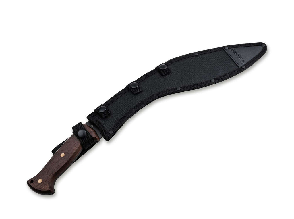 Böker Magnum Kukri Machete – 420-Klinge mit Holzgriff
