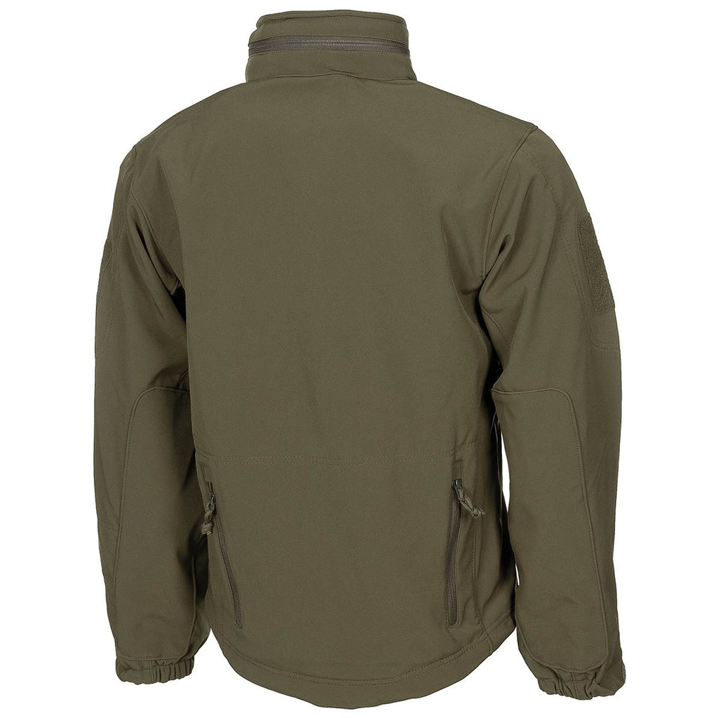 Softshell Jacke,Nässeschutz "Scorpion", oliv/schwarz div.Farben