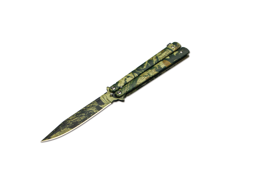 Böker Magnum Balisong Butterfly-Messer, taktisch grau