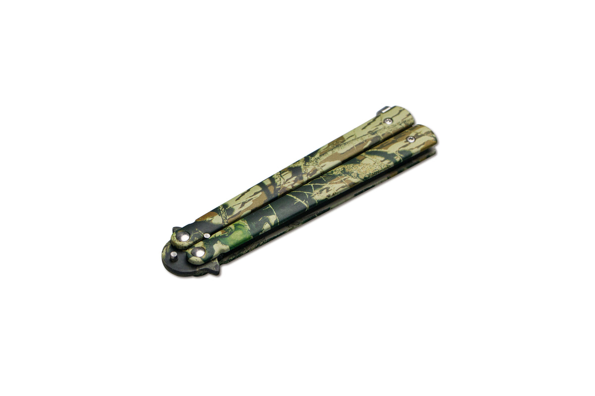 Böker Magnum Balisong Butterfly-Messer, taktisch grau