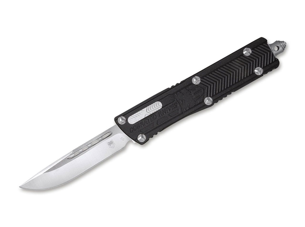 Böker CobraTec Small Sidewinder OTF Black – D2-Klinge