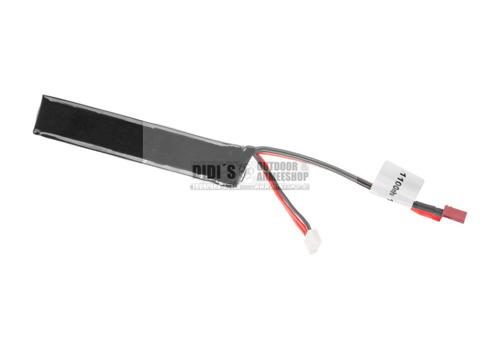 Pirate Arms LiPo Akku 11,1V 1100mAh 20C Stock Tube T-Plug