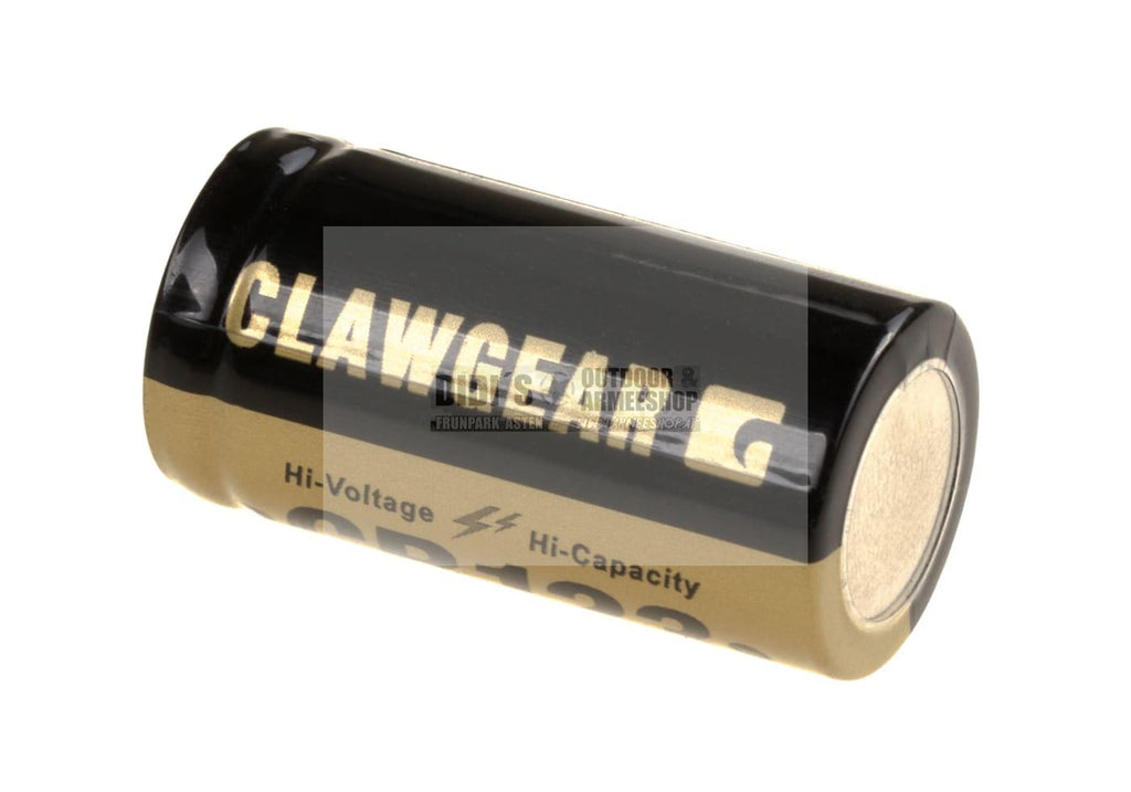 Clawgear CR123 Lithium Batterie 3V 1400 mAh