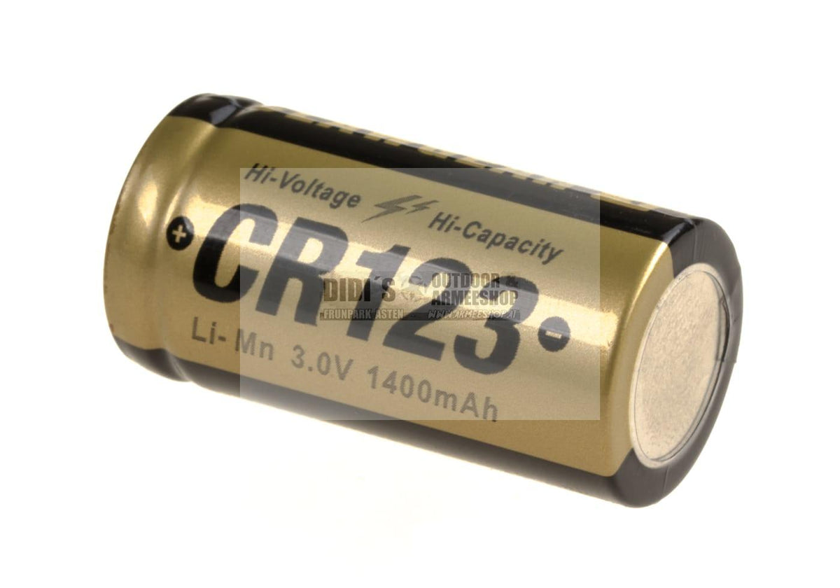 Clawgear CR123 Lithium Batterie 3V 1400 mAh