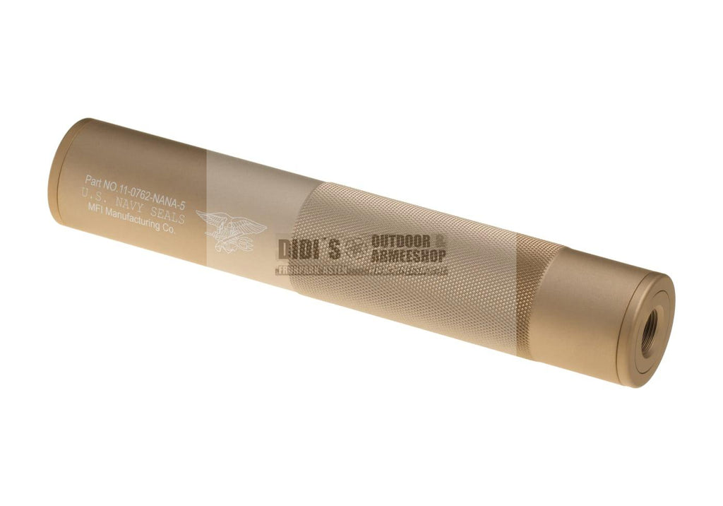 FMA VLTR Airsoft Schalldämpfer Aluminium 14mm CW/CCW