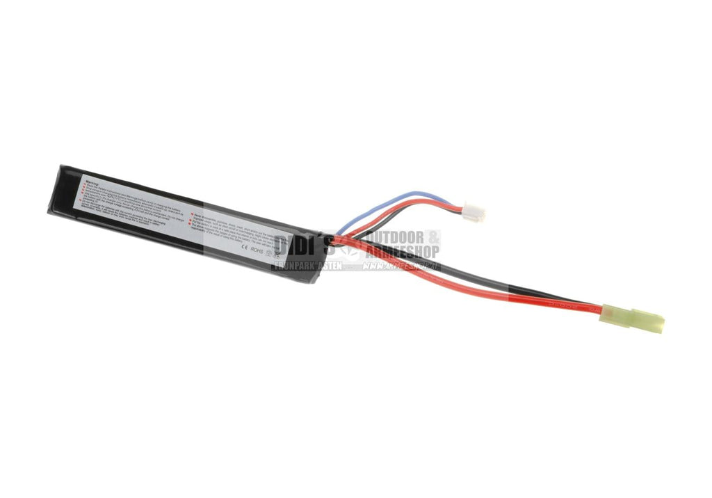 Lipo 7.4V 1100mAh 20C Stock Tube Type