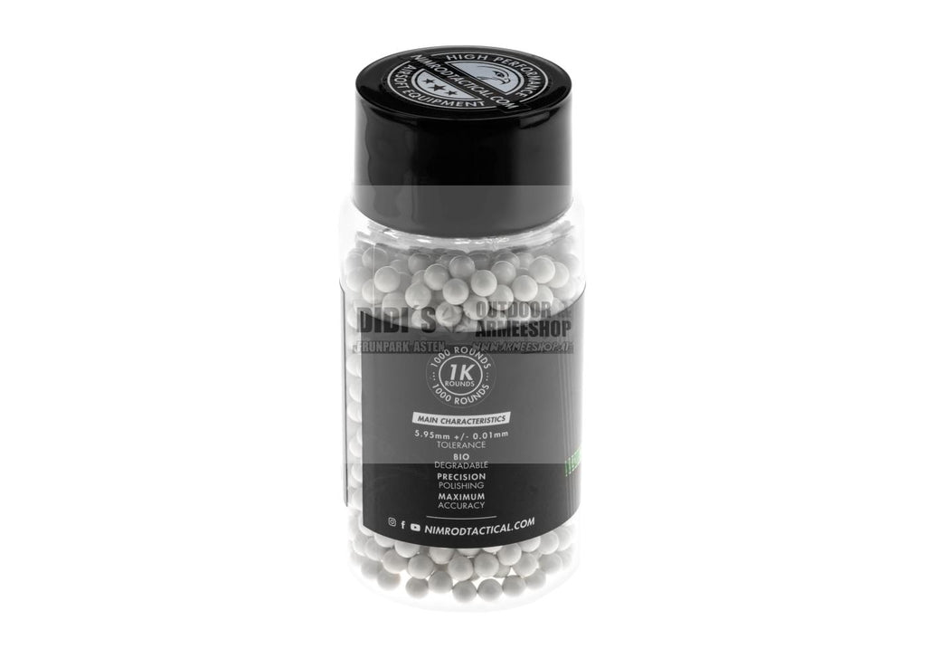 Nimrod BIO Professional BBs 0,25–0,30 g | Airsoft Präzisionskugeln