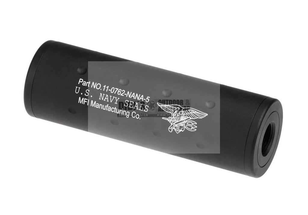 FMA 107mm Airsoft Silencer Navy Seals Style – 14mm CW/CCW