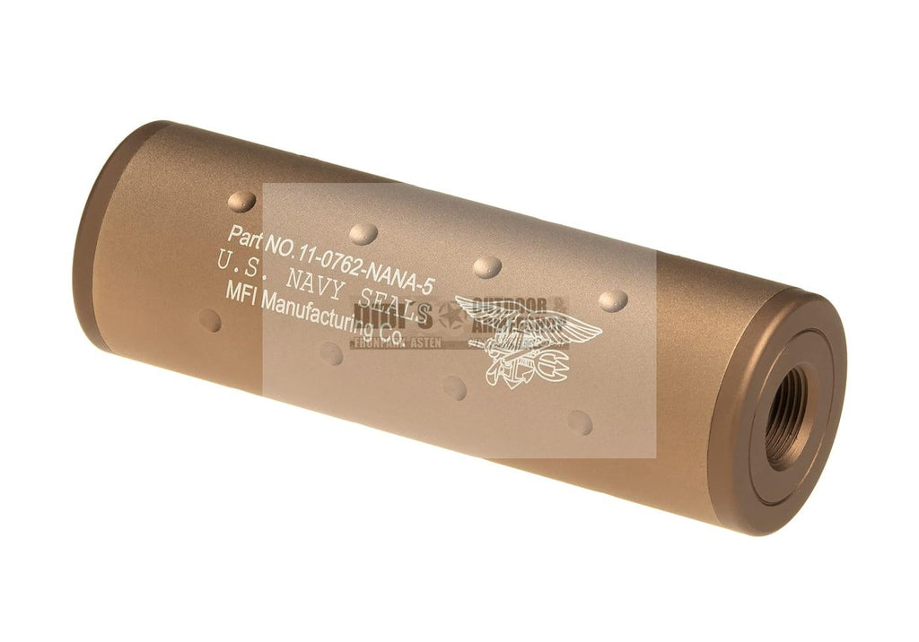 FMA 107mm Airsoft Silencer Navy Seals Style – 14mm CW/CCW