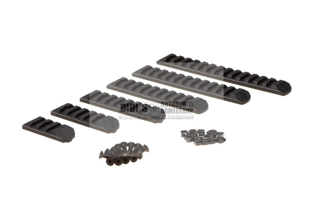 MP Rail Set 6-tlg. für KeyMod & M-LOK – Picatinny-Schienen