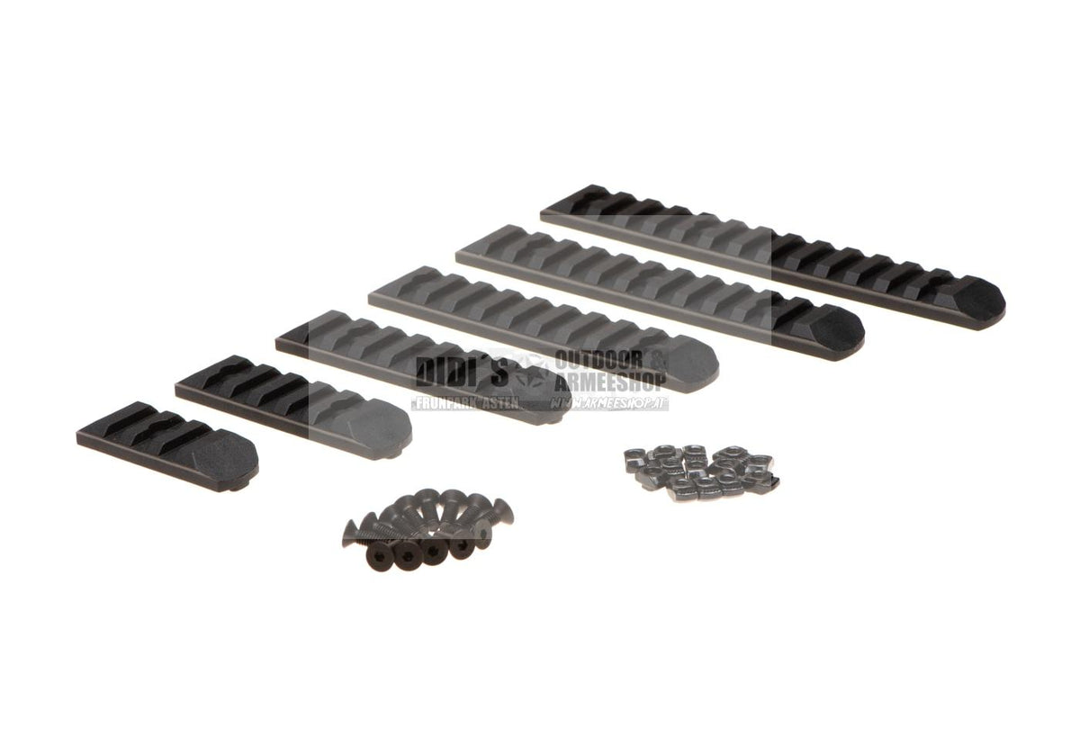 MP Rail Set 6-tlg. für KeyMod & M-LOK – Picatinny-Schienen