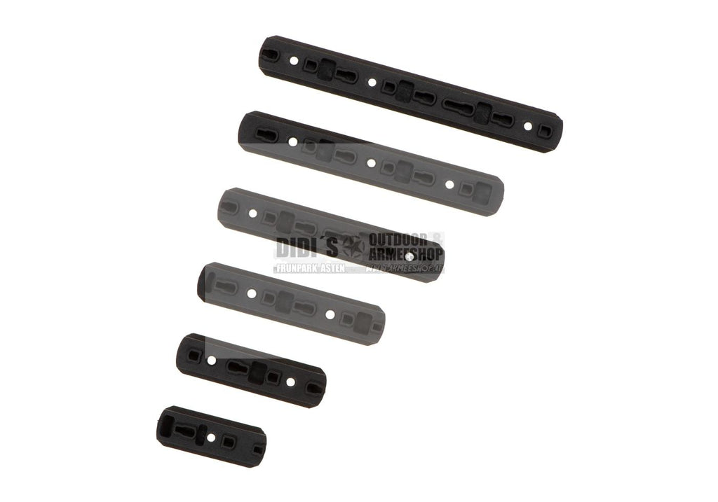 MP Rail Set 6-tlg. für KeyMod & M-LOK – Picatinny-Schienen