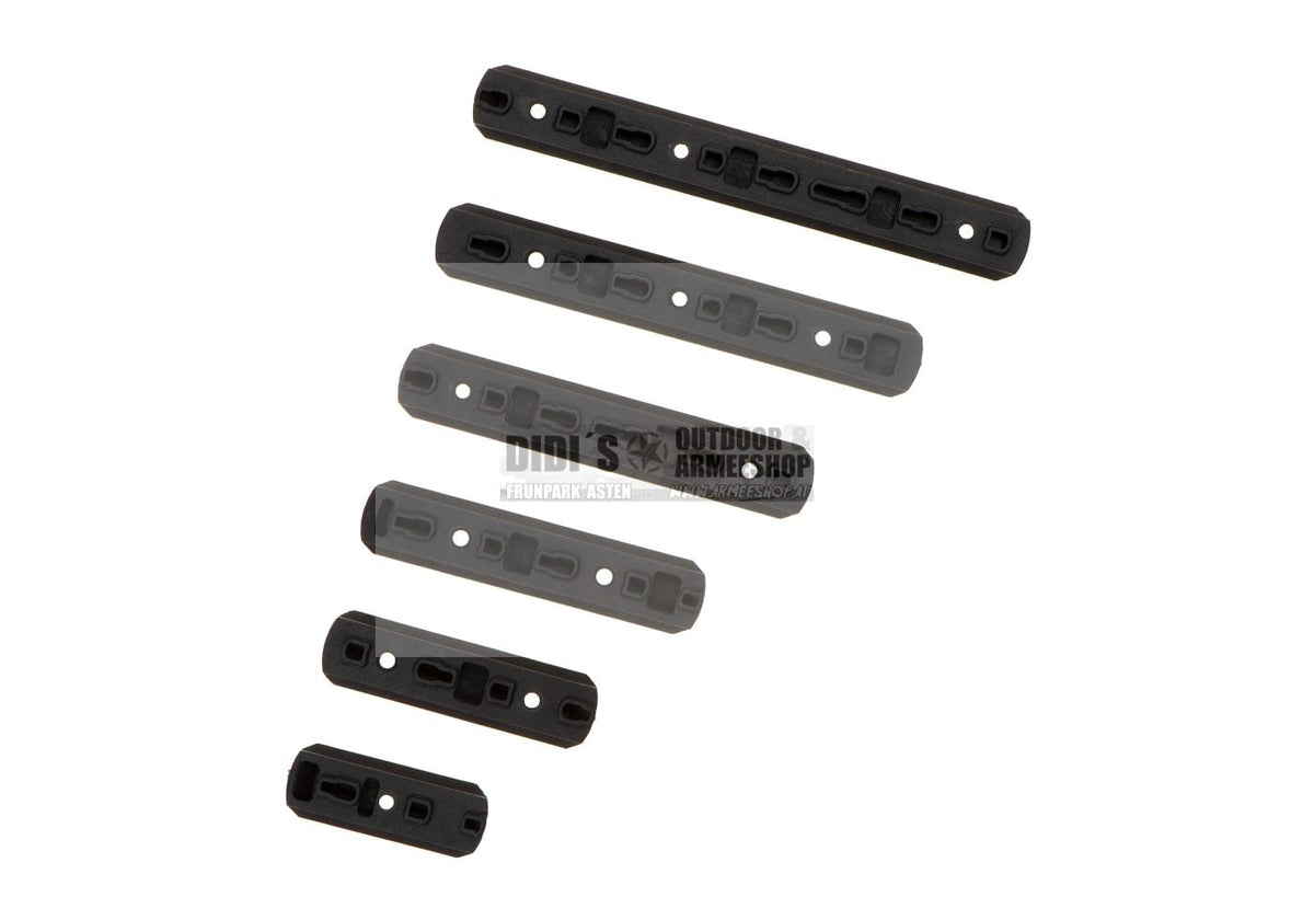 MP Rail Set 6-tlg. für KeyMod & M-LOK – Picatinny-Schienen