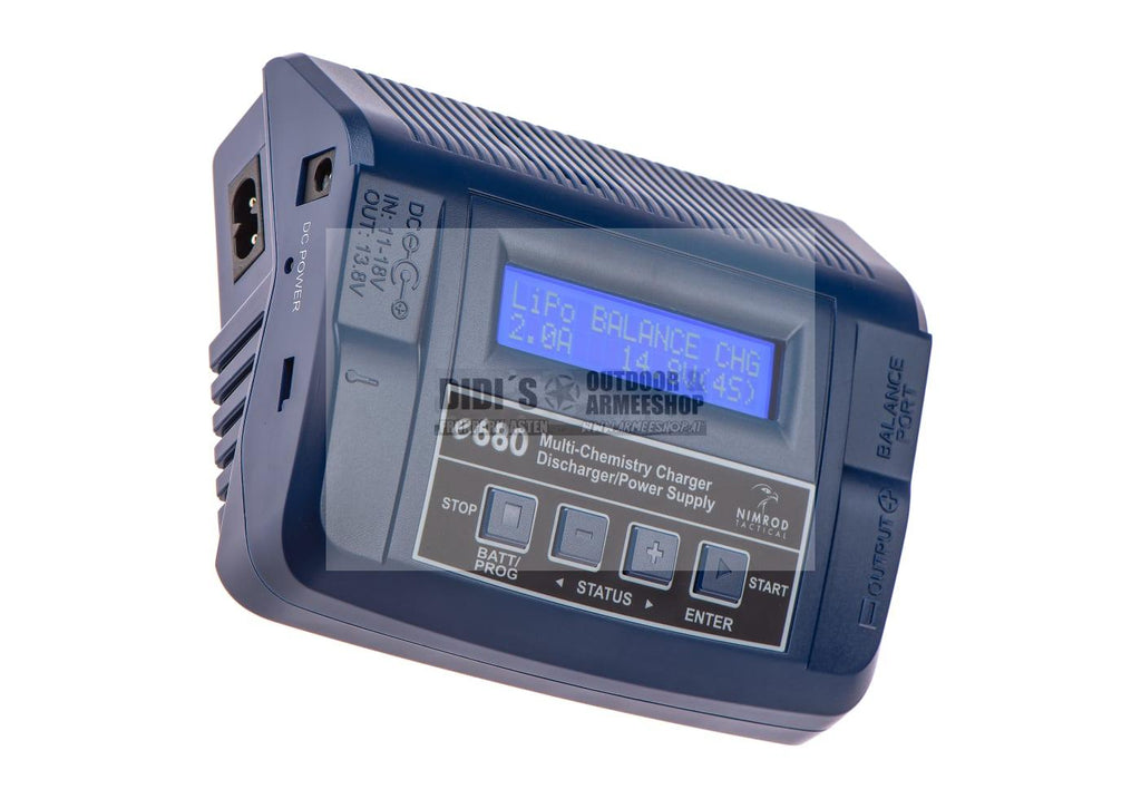 Nimrod Tactical e680 Multi-Chemistry Ladegerät