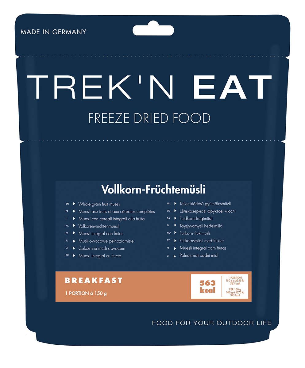 Trek 'n Eat, Vollkorn- Früchtemüsli 150g