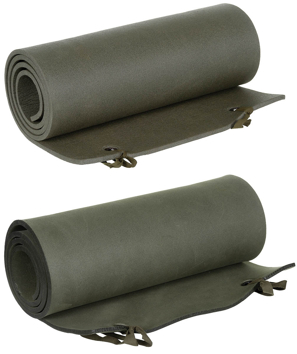 Österr. Bundesheer Isomatte, gebraucht, oliv, 190x50x1 cm