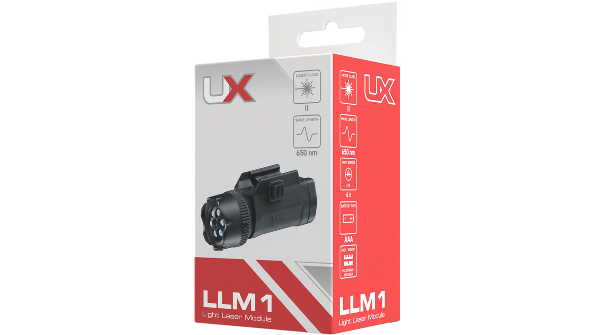 Walther UX LLM 1 Light Laser Module – rot, Laserklasse 2