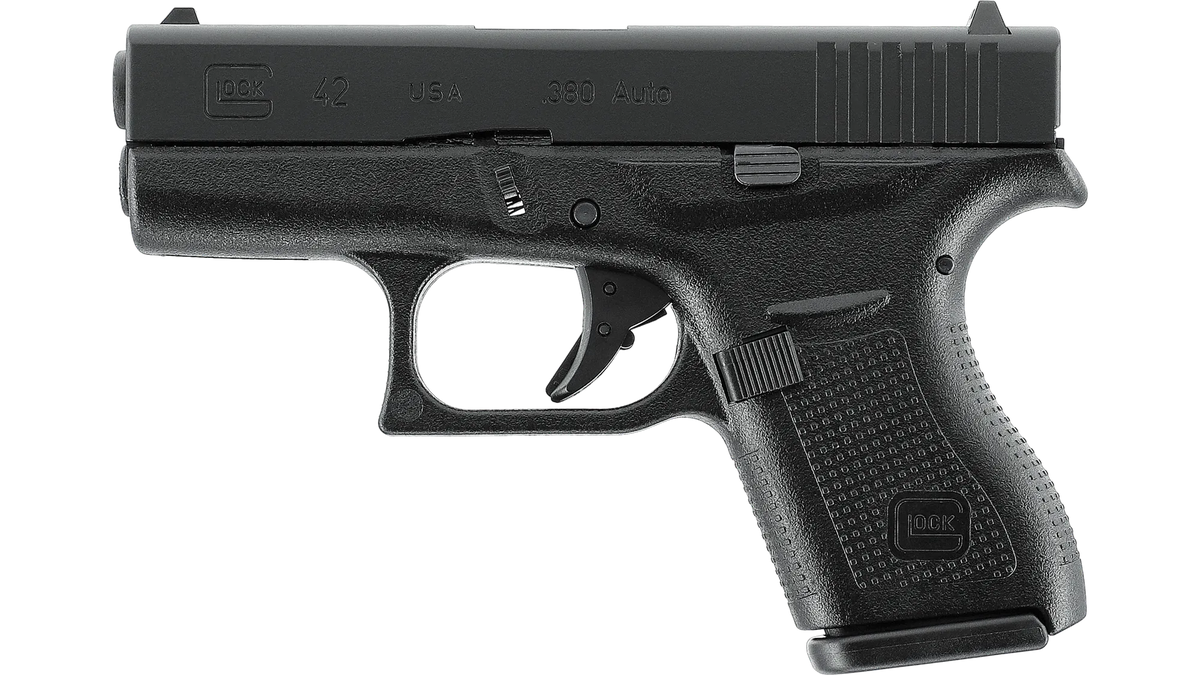 Glock 42 CO2 Airsoft Pistole – lizenzierter Metallschlitten