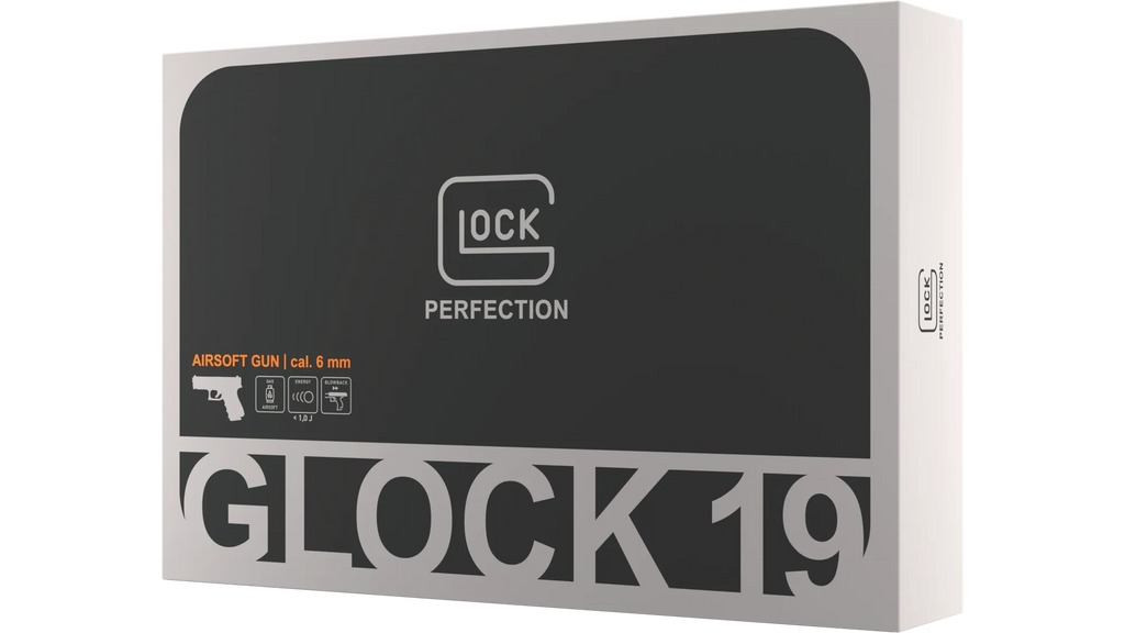 Glock 19 Airsoft Pistole – Metallschlitten & Blowback