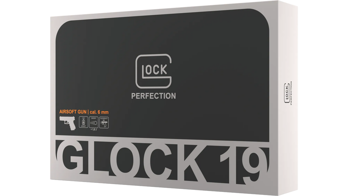 Glock 19 Gen5 Airsoft GBB Pistole – beidseitig bedienbar