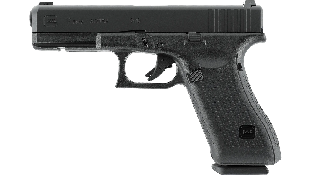 Glock 17 Gen5 Airsoft GBB Pistole – F-Stempel, ab 18