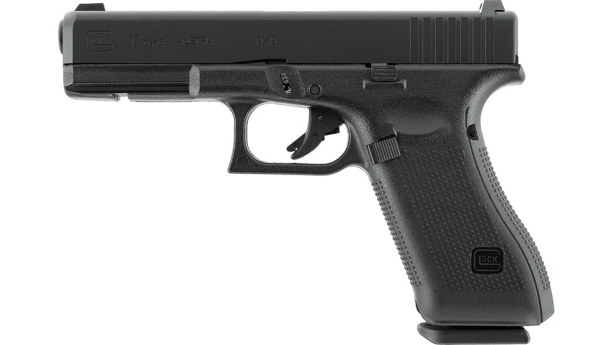 Glock 17 Gen5 Airsoft GBB Pistole – F-Stempel, ab 18