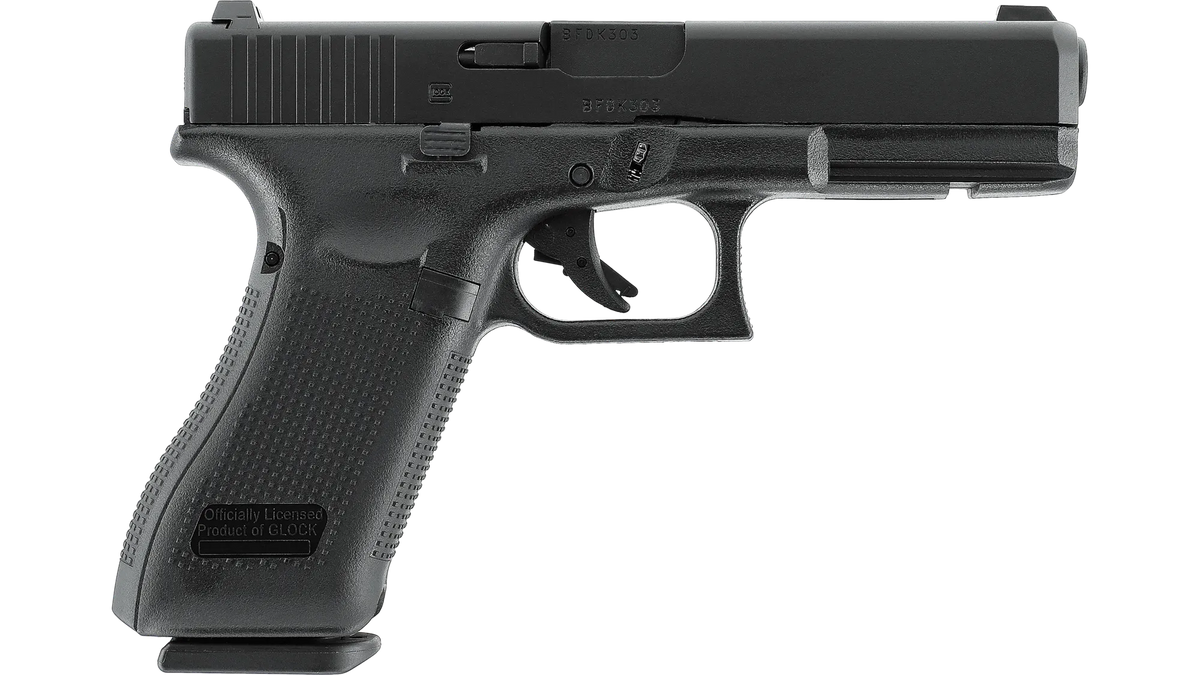 Glock 17 Gen5 Airsoft GBB Pistole – F-Stempel, ab 18