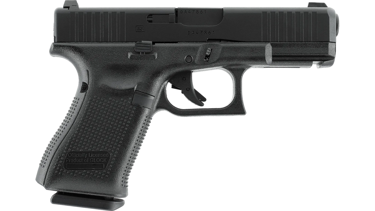 Glock 19 Gen5 Airsoft GBB Pistole – beidseitig bedienbar