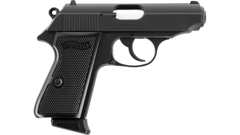Walther PPK/S Airsoft-Pistole – Gas Blowback, Vollmetall