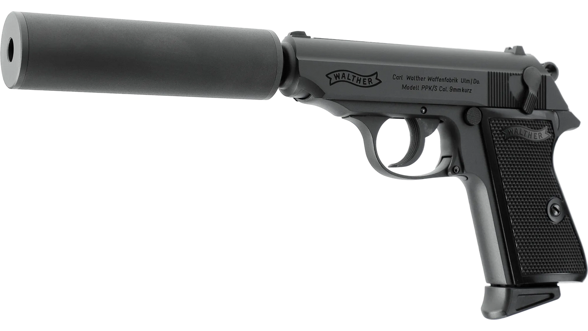 Walther PPK/S Kit Airsoft Pistole Gas Blowback 6mm