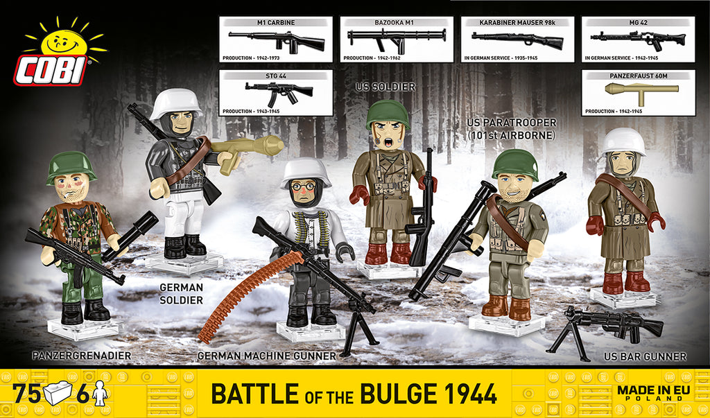 Cobi HISTORICAL COLLECTION WWII - Battle of the Bulge